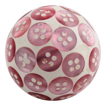 Light Pink Button Wine Stopper
